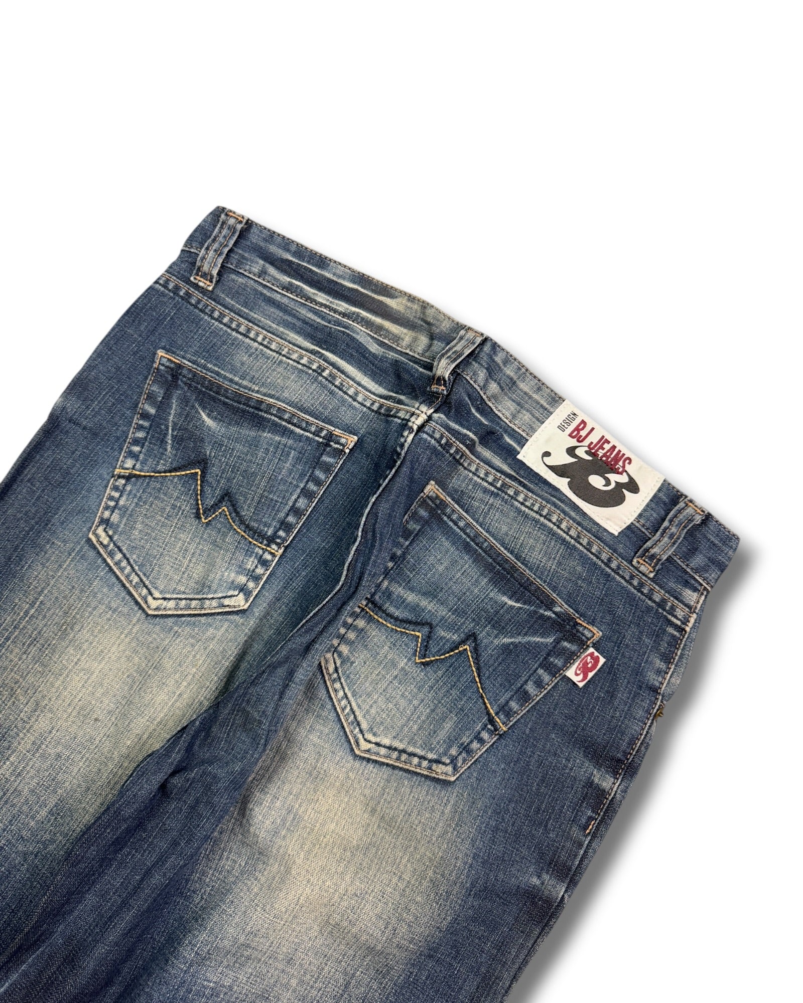 2000's Bj Jeans Baggy Japanese Jeans *very rare 32x34 (M)