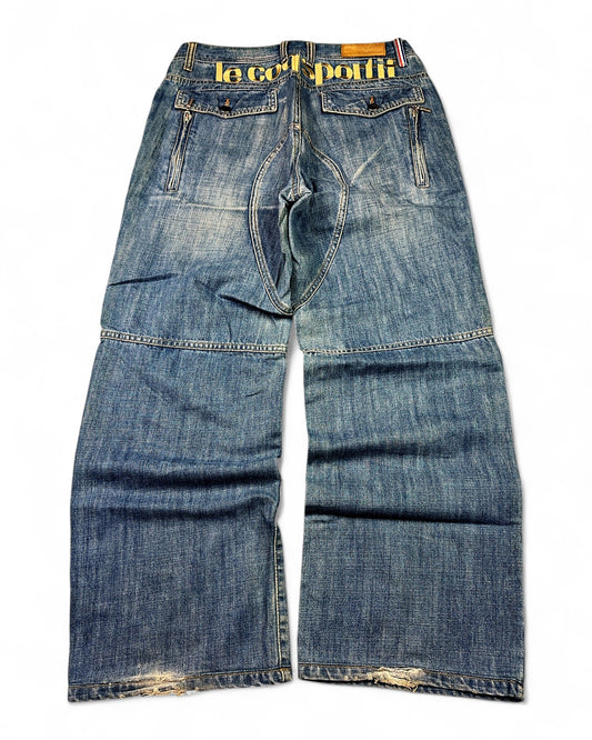 2000's Le Coq Sportif Baggy Jeans * 30x28 (M)