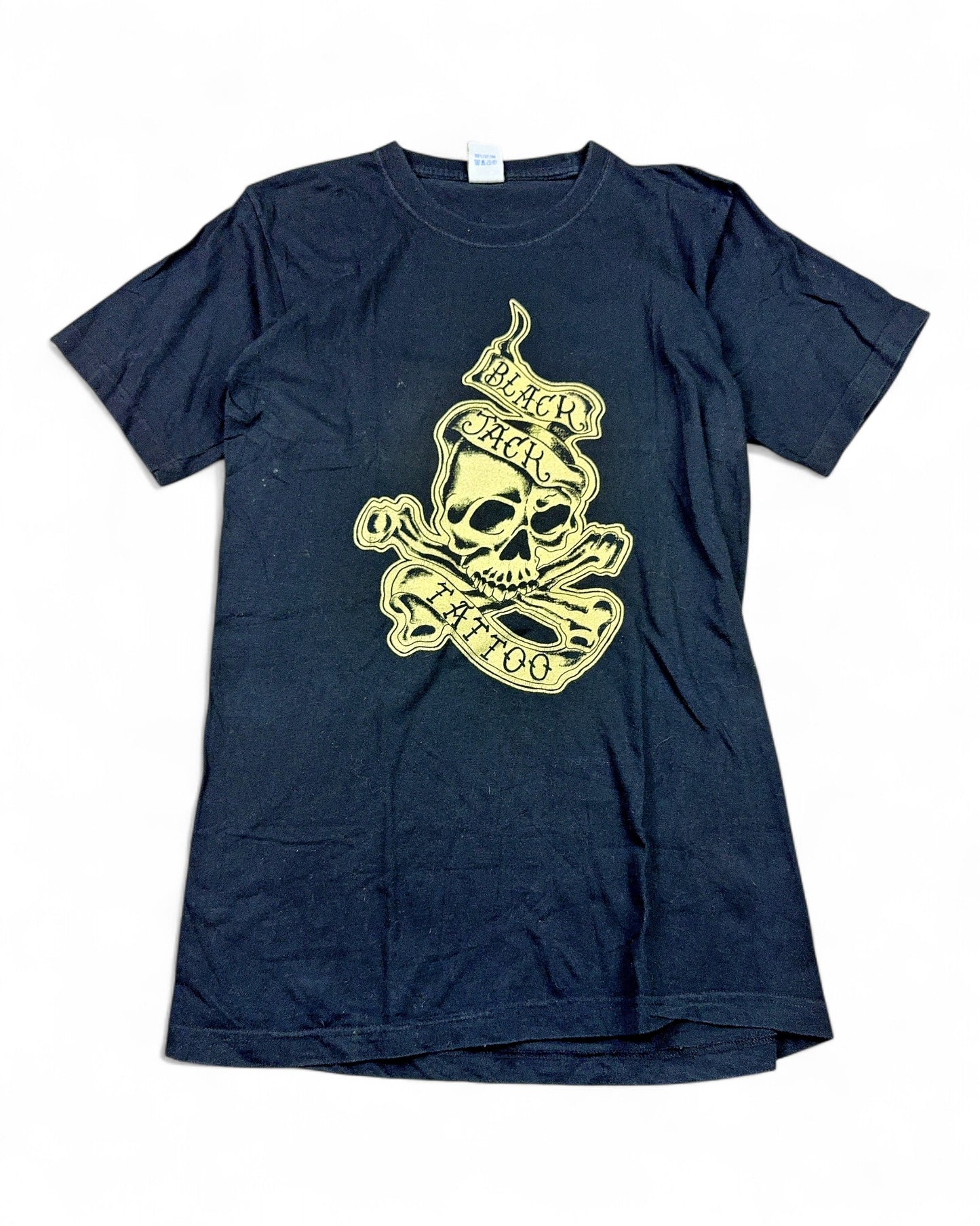 2000's Black Jack Tattoo T-shirt *rare (L)