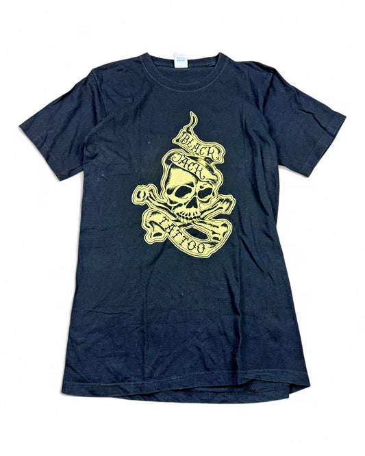 2000's Black Jack Tattoo T-shirt *rare (L)