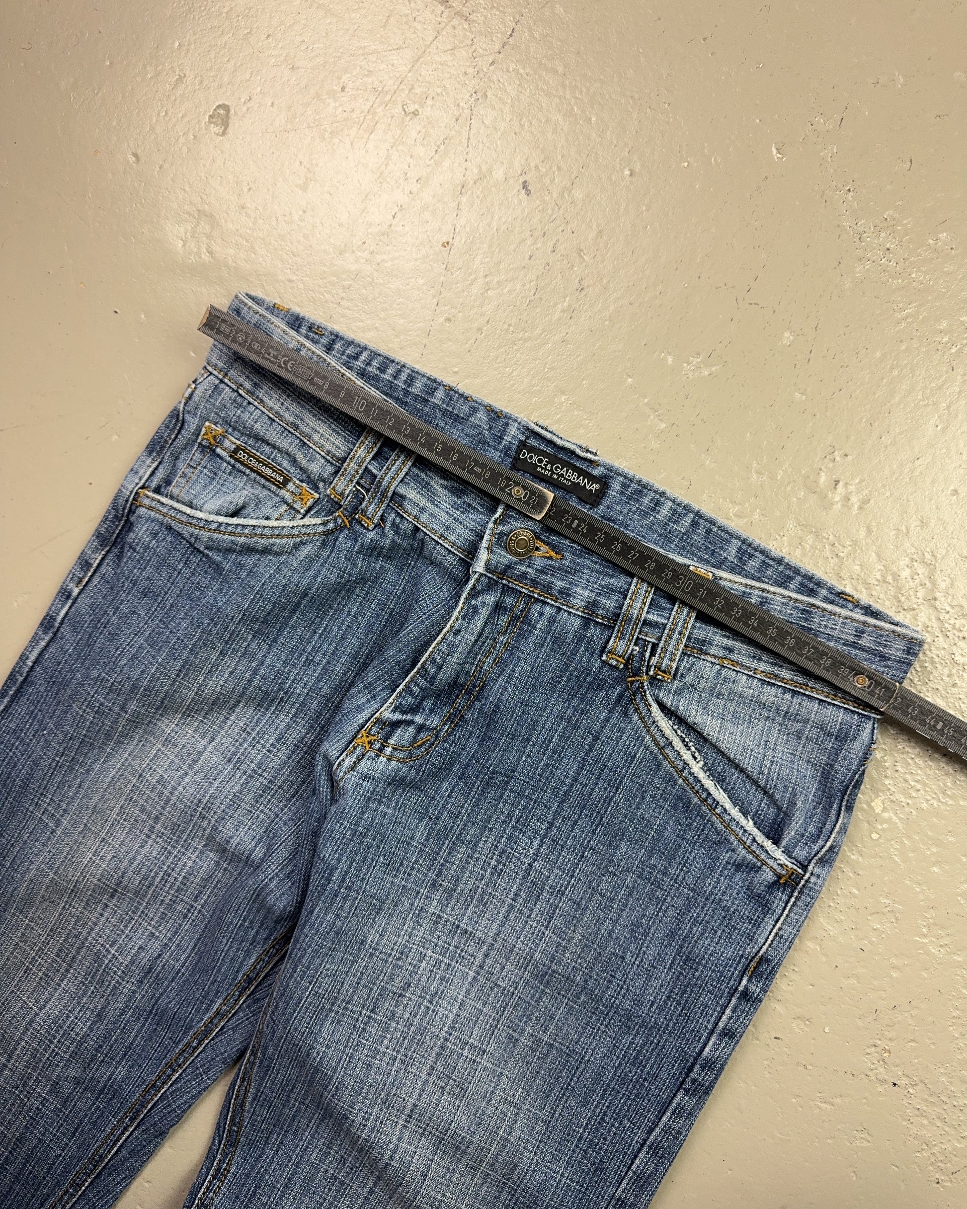 2000's Dolce & Gabbana Straight Jeans *rare 32x30 (M)