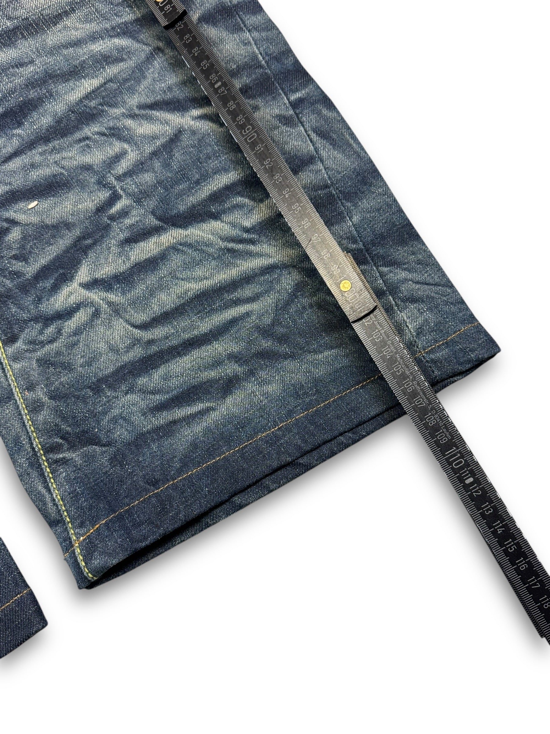 2000's Big Train Baggy Japanese Jeans *very rare 36x32 (XL)