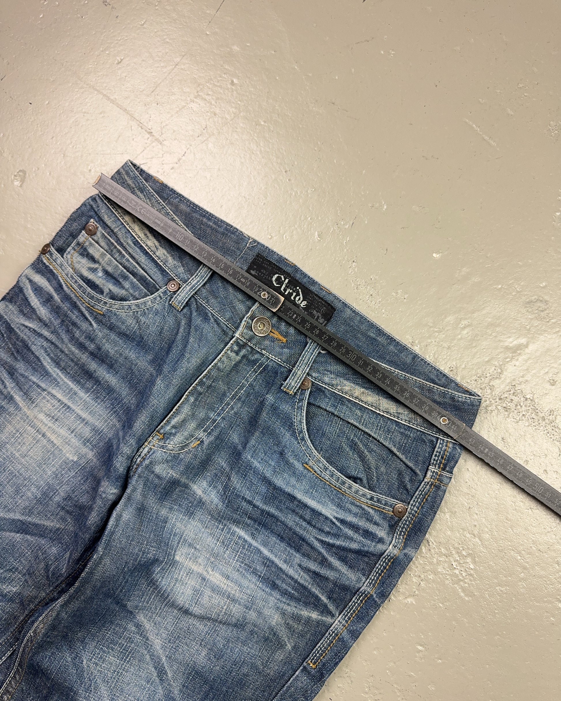 2000's Clride Korean Archive Bootcut Jeans *very rare 32x32 (M)