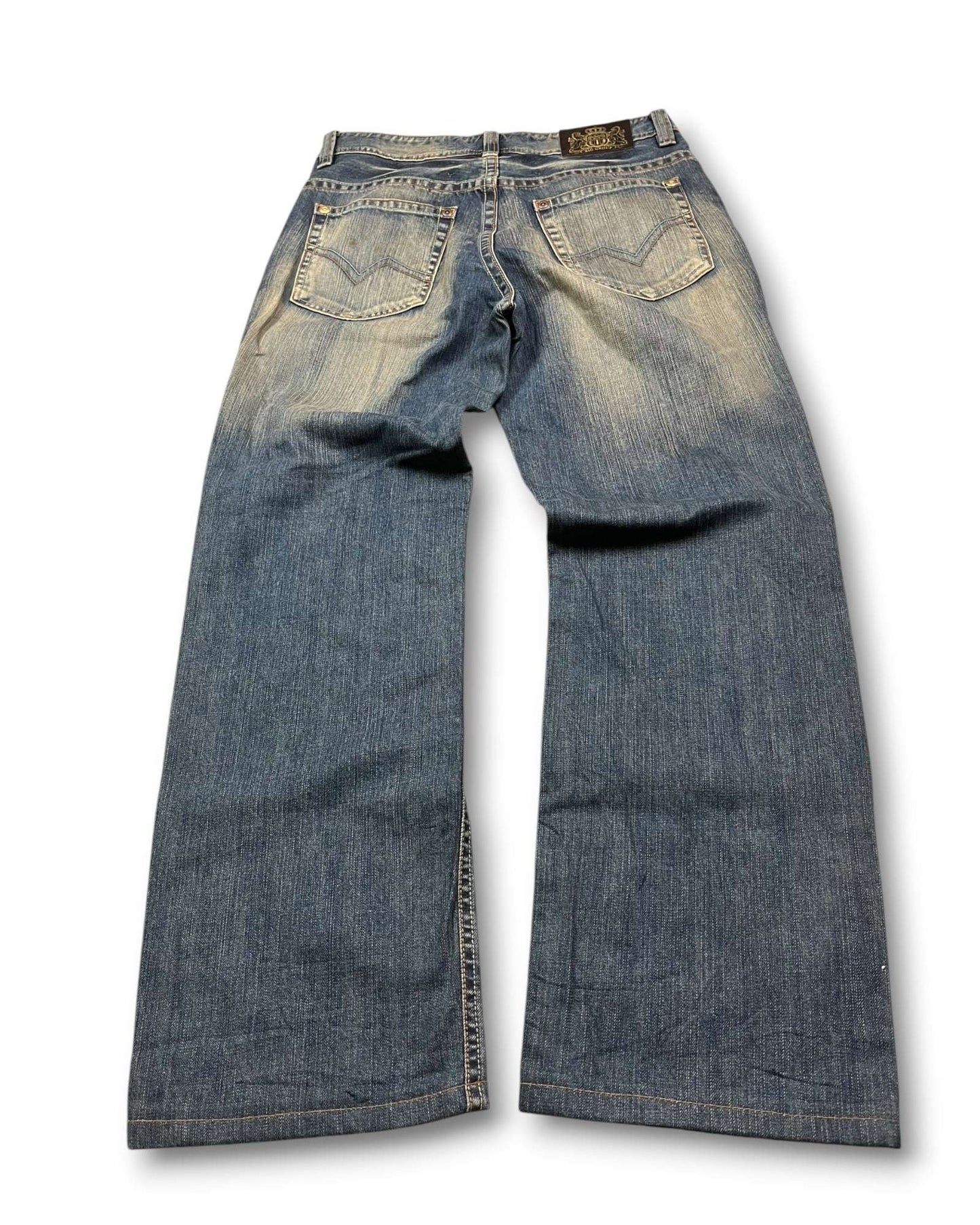 2000's Big Group Straight/Baggy Japanese Baggy Jeans *very rare 30x30 (M)