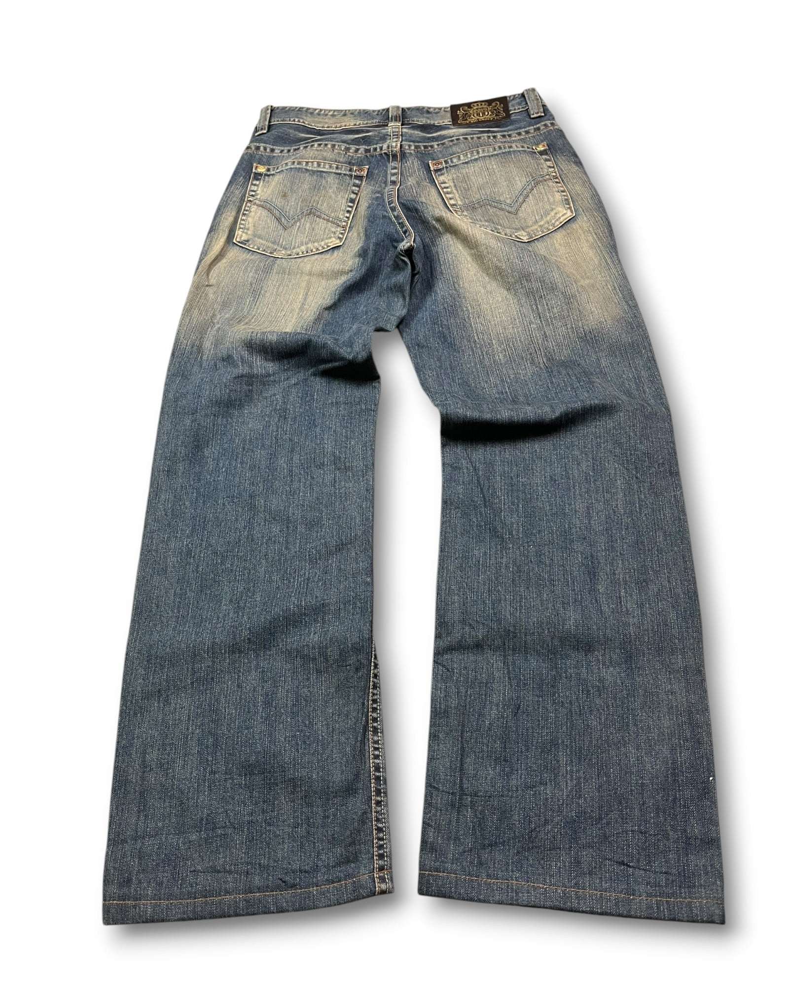 2000's Big Group Straight/Baggy Japanese Baggy Jeans *very rare 30x30 (M)