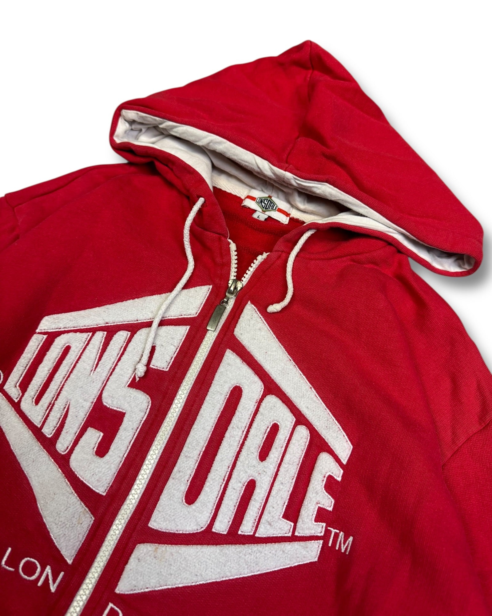 2000's Lonsdale Zip Hoodie *rare (L)