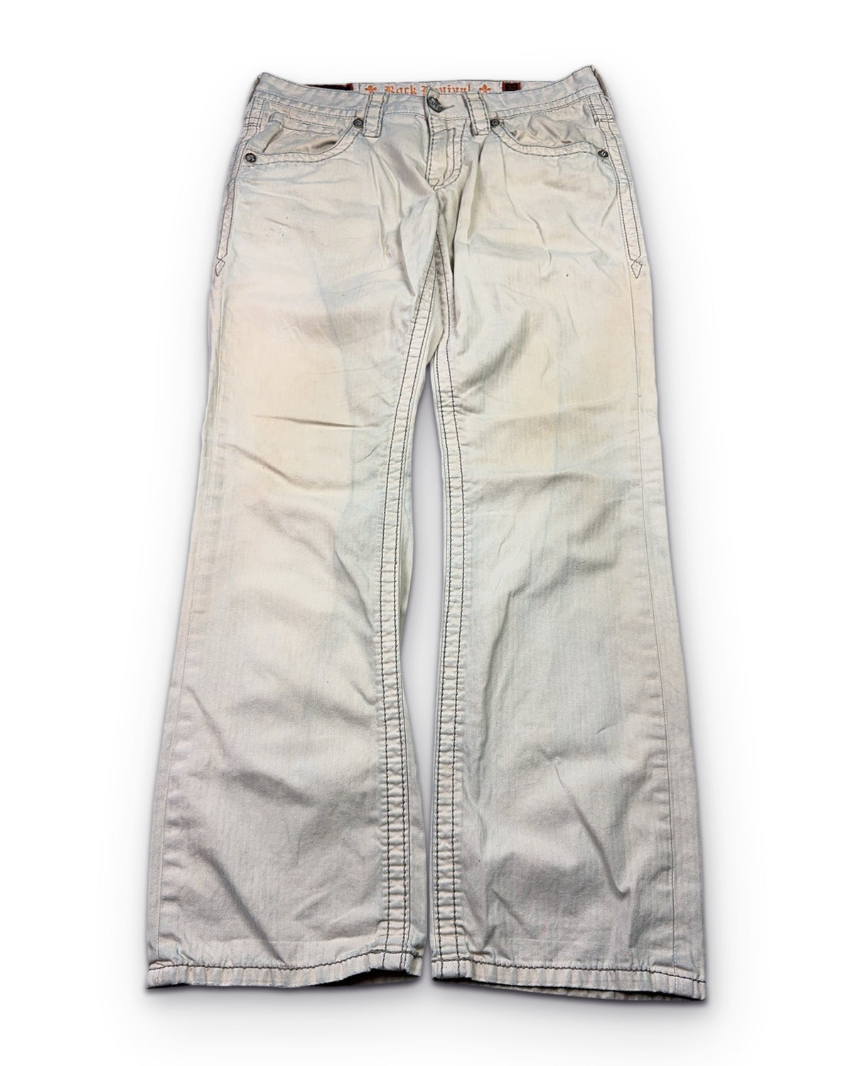 2000's Rock Revival Straight/Bootcut Jeans *rare 32x32 (M)