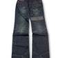 2000's Mechanic Ground Straight/Baggy Japanese Jeans *rare 30x30 (M)