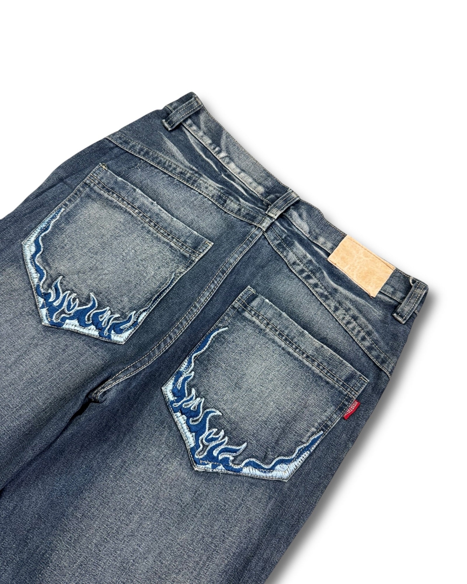 2000's Sheng Yue Han Baggy Jeans * 32x34 (M)