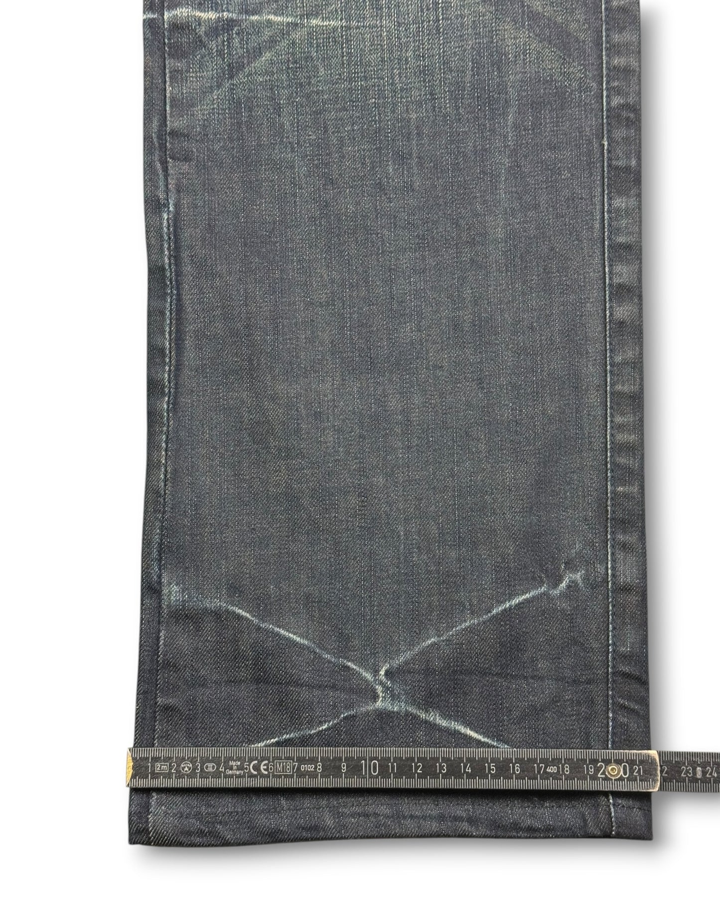 2000's Mechanic Ground Straight/Baggy Japanese Jeans *rare 30x30 (M)