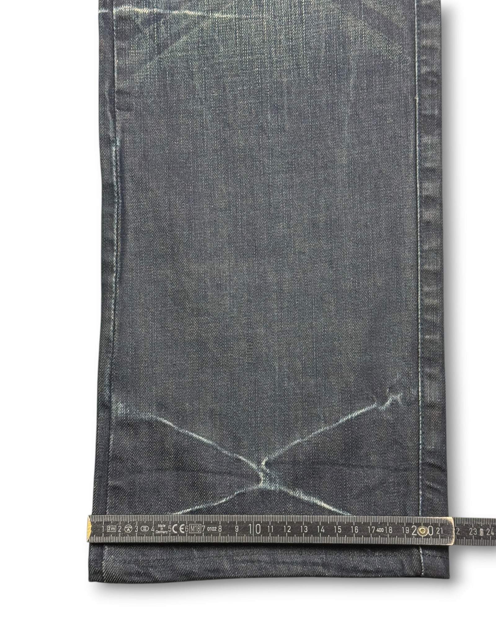 2000's Mechanic Ground Straight/Baggy Japanese Jeans *rare 30x30 (M)