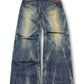 2000's Oniarai Japanese Archive Baggy Jeans *very rare 34x30 (L)