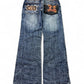 2000's Xi Shi Bao Japanese Straight/Baggy Jeans *rare 34x34 (L)