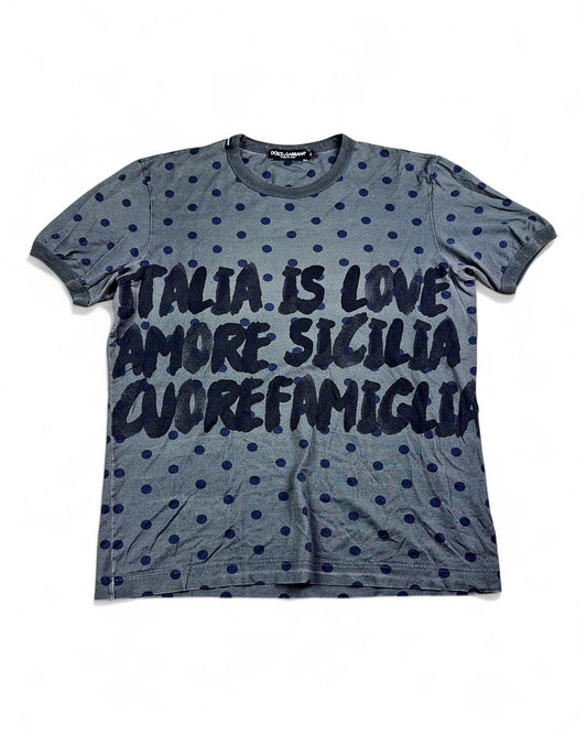 2000's Dolce & Gabbana T-shirt *very rare (M)