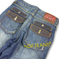 2000's Ndf Baggy Hip Hop Jeans * 32x34 (M)