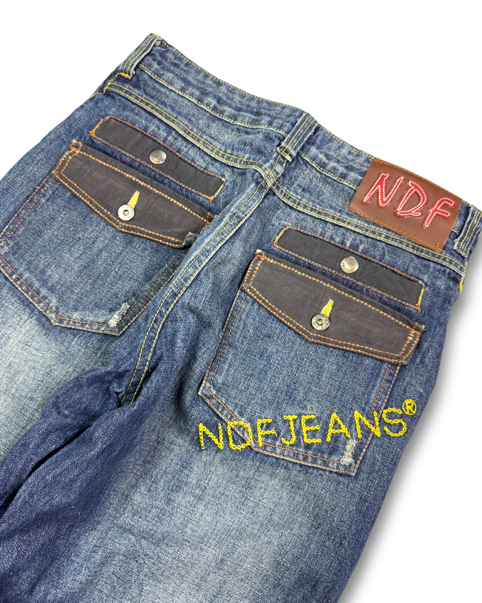 2000's Ndf Baggy Hip Hop Jeans * 32x34 (M)