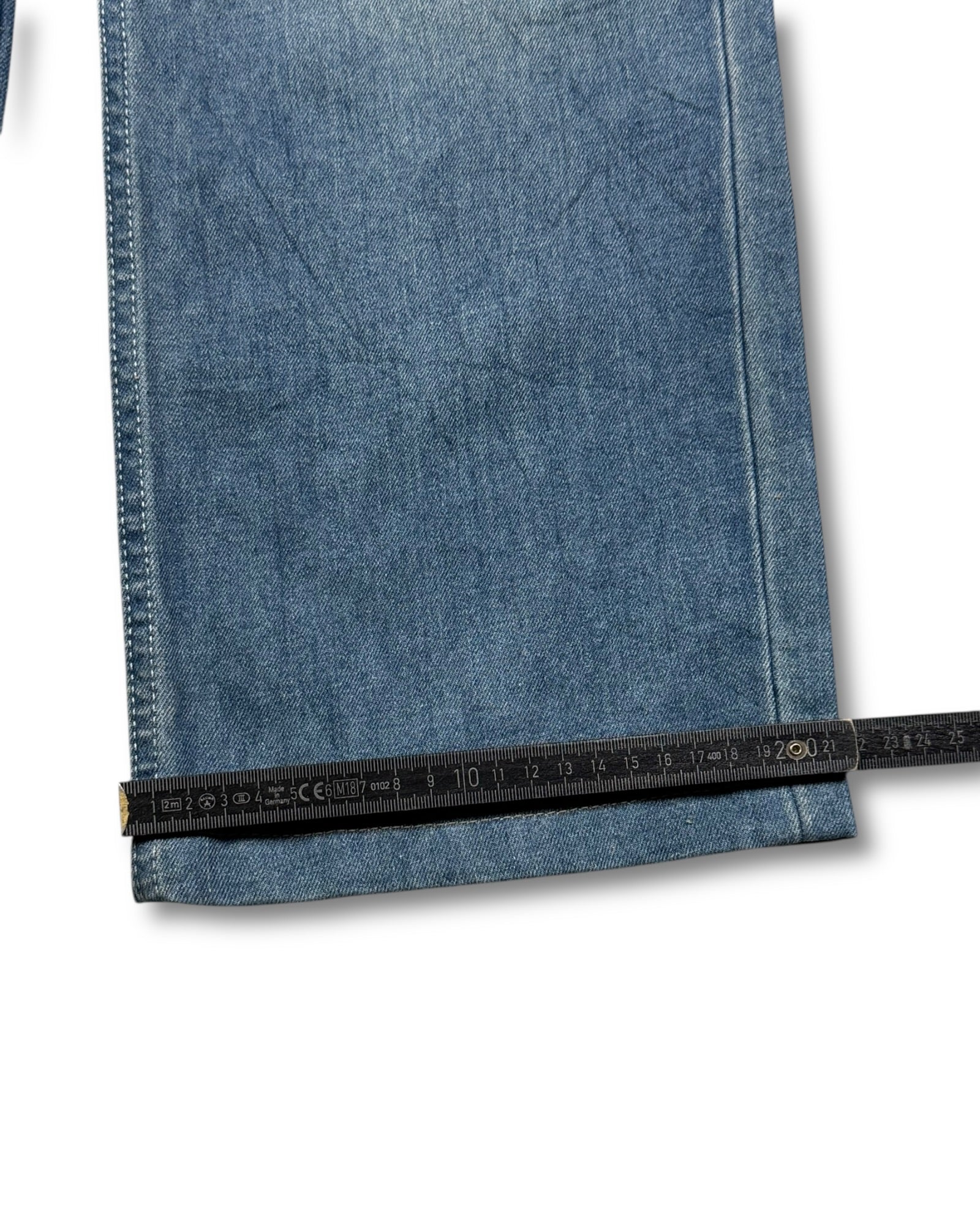 2010's Big Train Japanese Light Cotton Baggy Jeans *rare 32x28 (M)