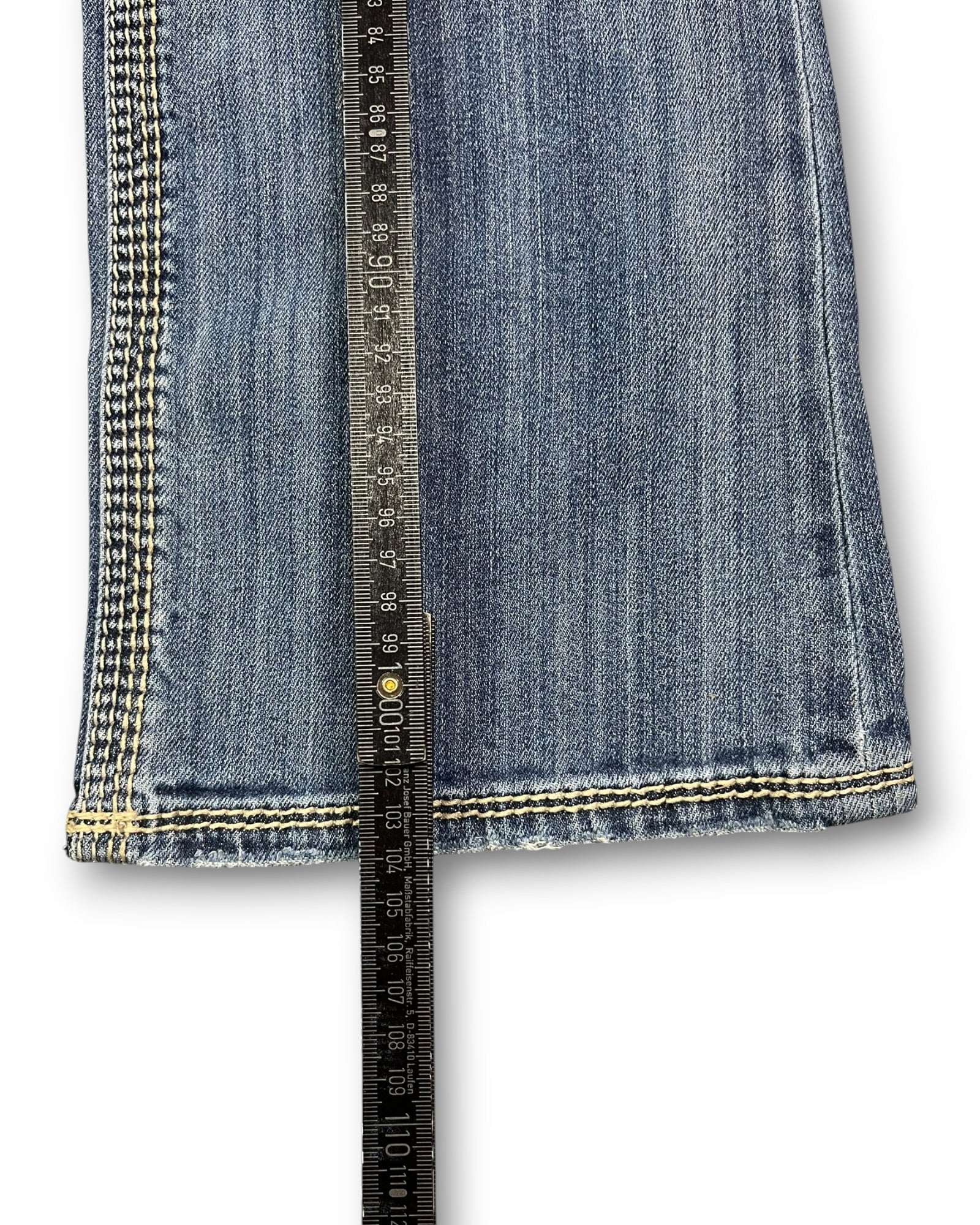 2000's Silver Low Waist/Bootcut Jeans Women's * W30 (M)