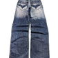2000's Japanese Baggy Jeans *rare 34x34 (L)