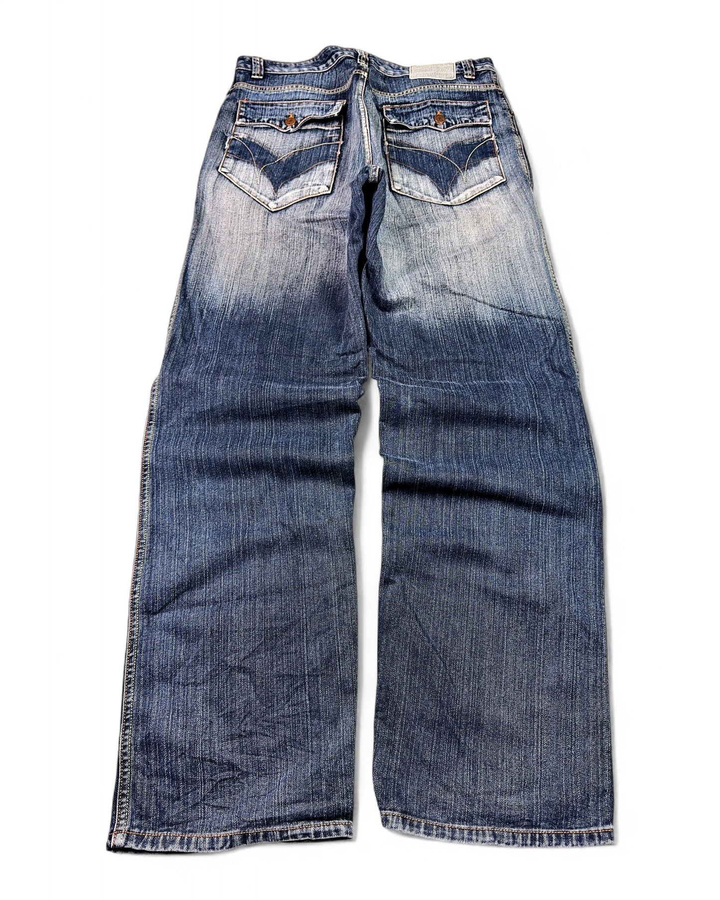 2000's Japanese Baggy Jeans *rare 34x34 (L)
