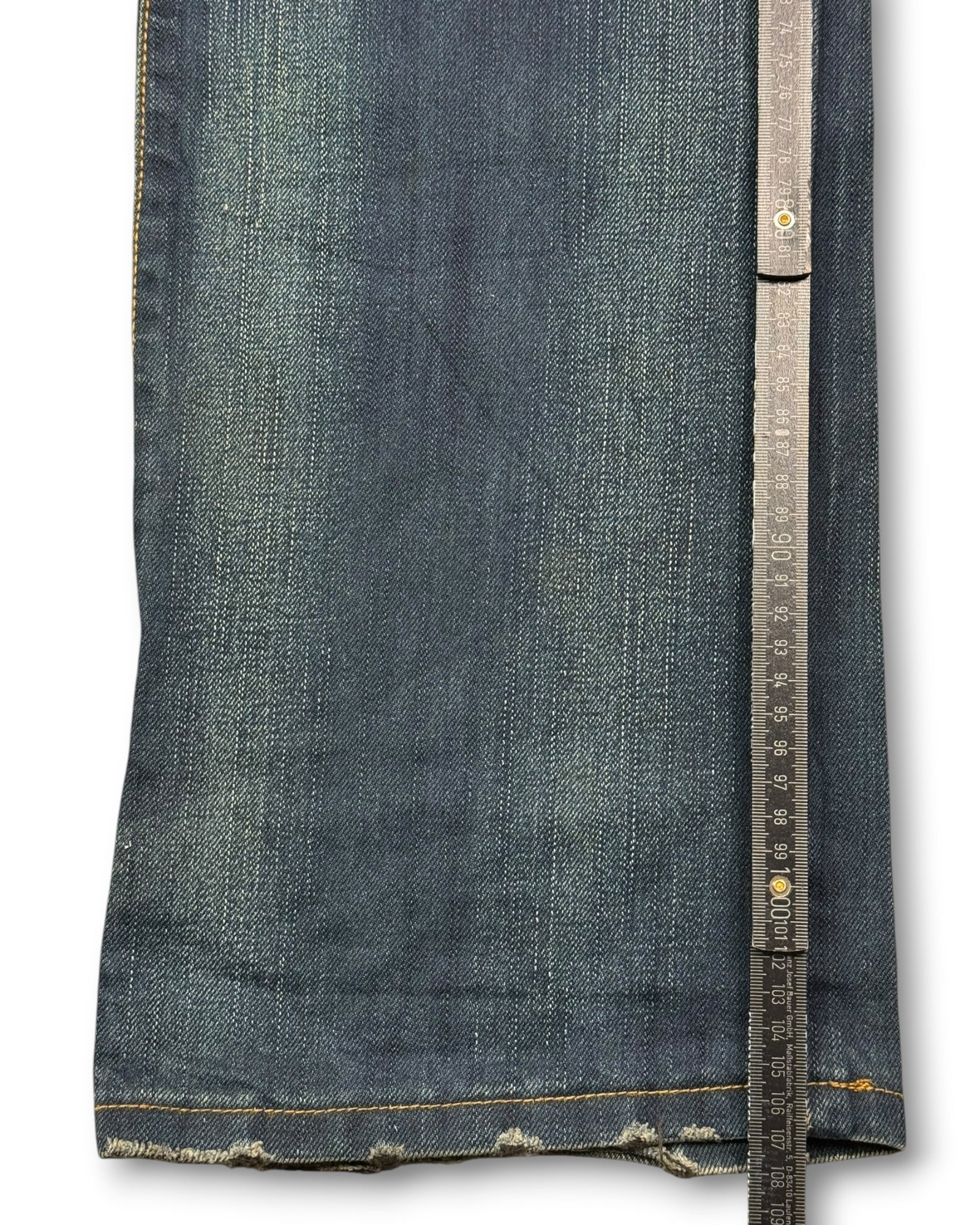 2000's Oniarai Nippon Straight/Baggy Japanese Jeans *very rare 32x32 (M)