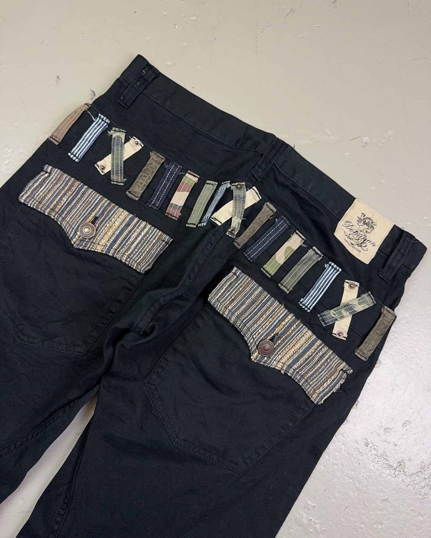 2000's Dominate Double Waist Japanese Archive Straight Jeans *very rare 32x32 (M)
