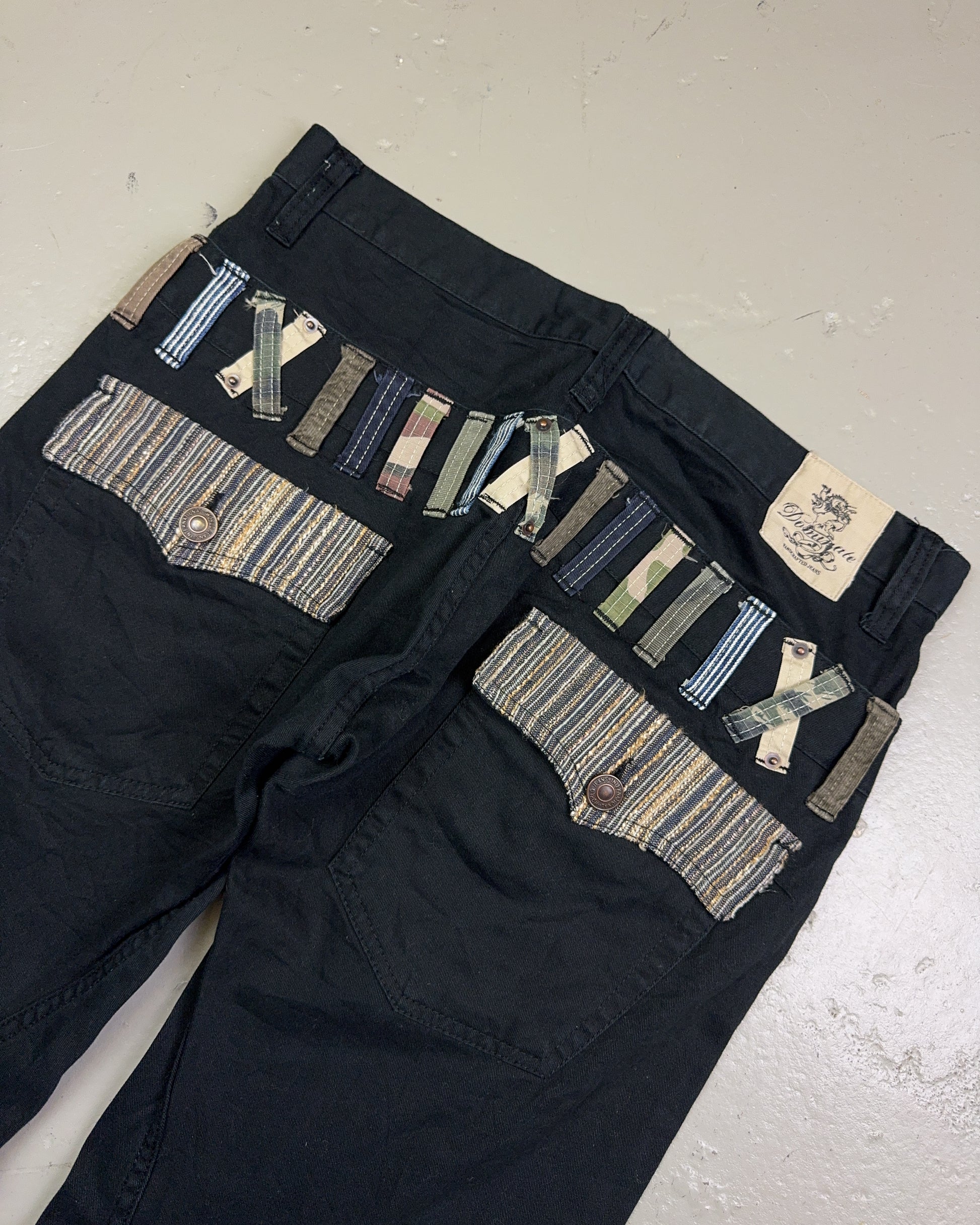 2000's Dominate Double Waist Japanese Archive Straight Jeans *very rare 32x32 (M)