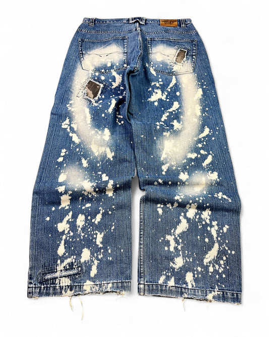 2000's 96 North Hip Hop Baggy Jeans *very rare 38x34 (XXL)