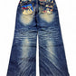2000's Lollita Jeans Japanese Archive Straight/Baggy Jeans *very rare 32x28 (M)