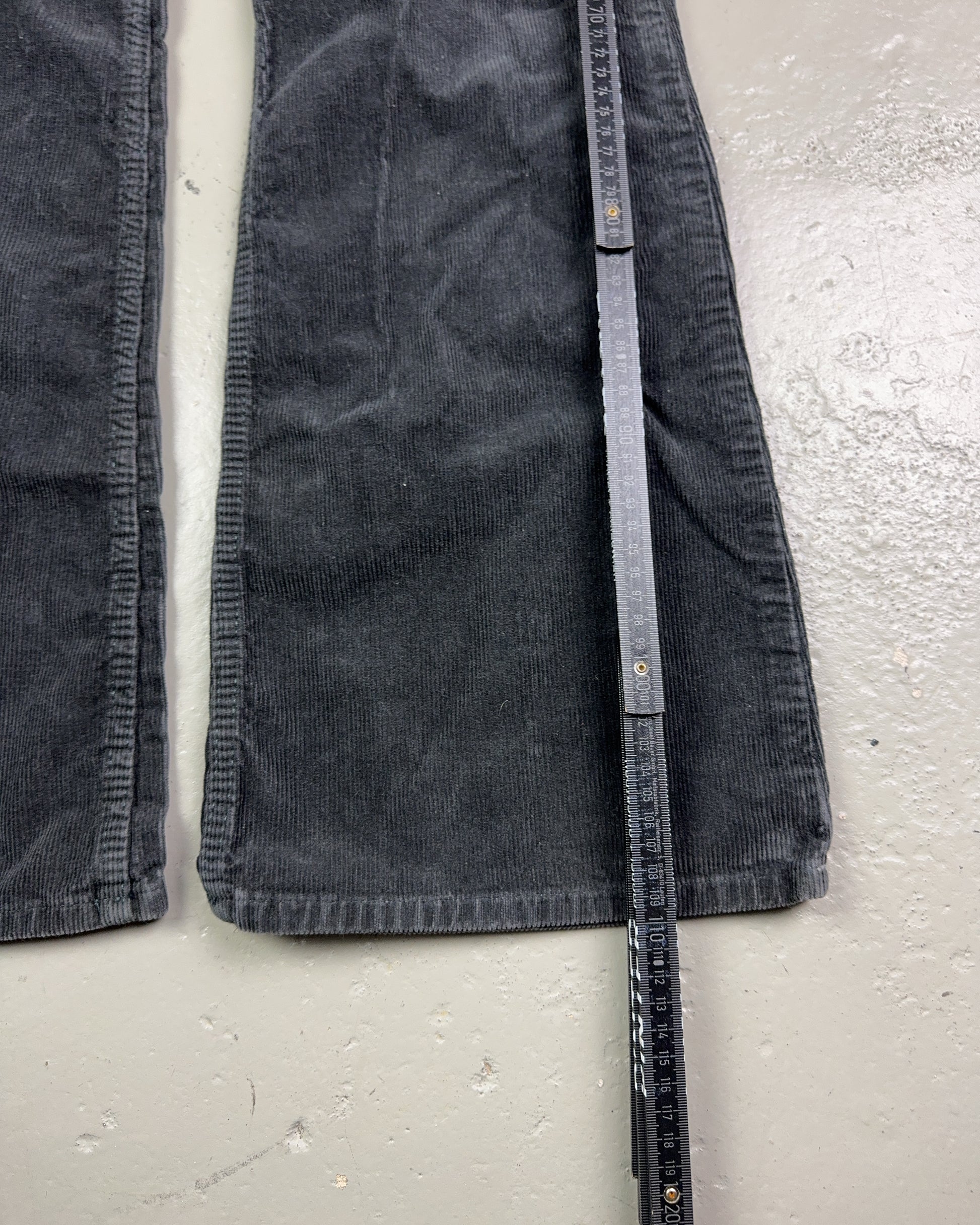 1990's Big Blue Bootcut Pants *very rare 30x34 (M)