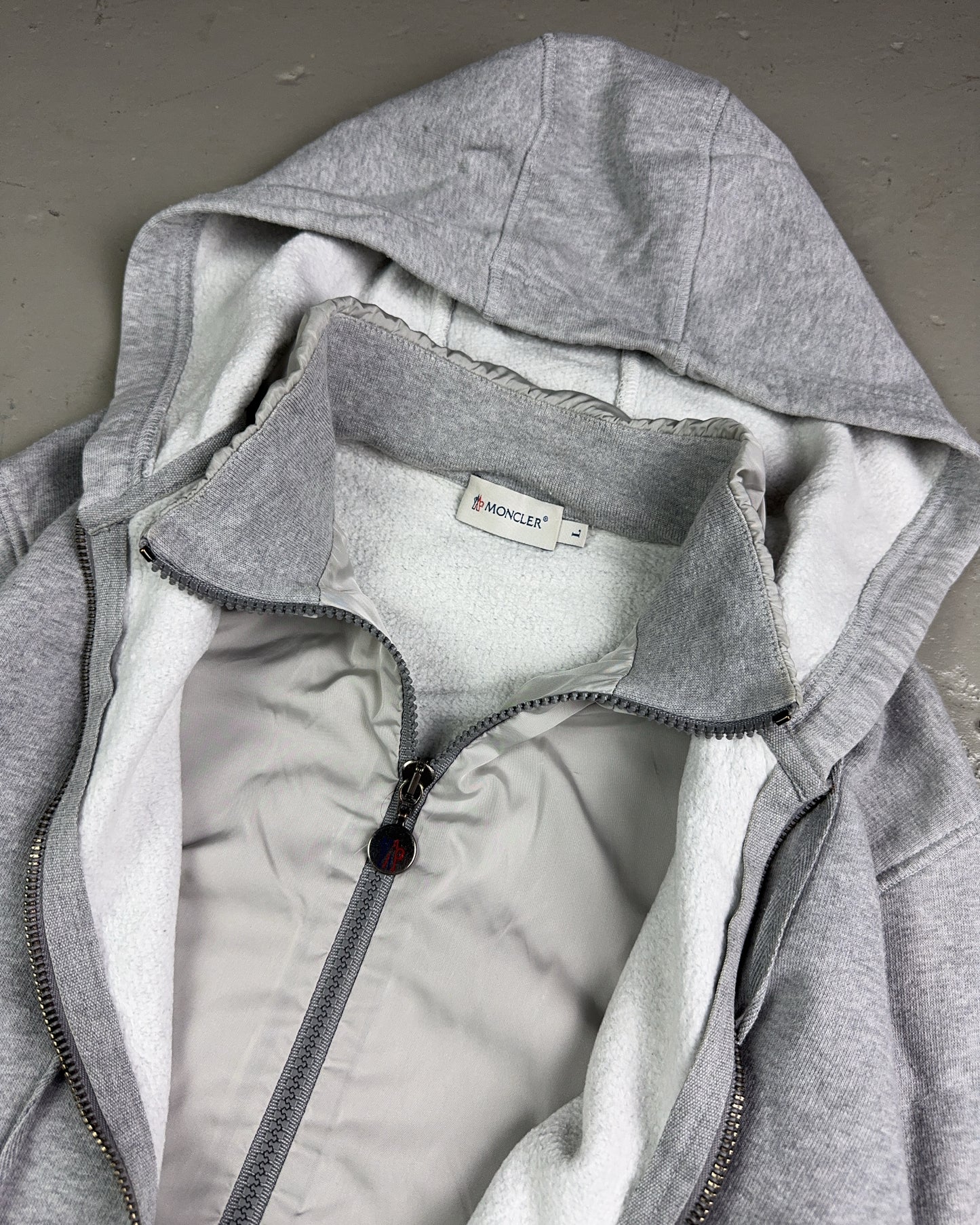 1990's Moncler Zip Hoodie *very rare (L)