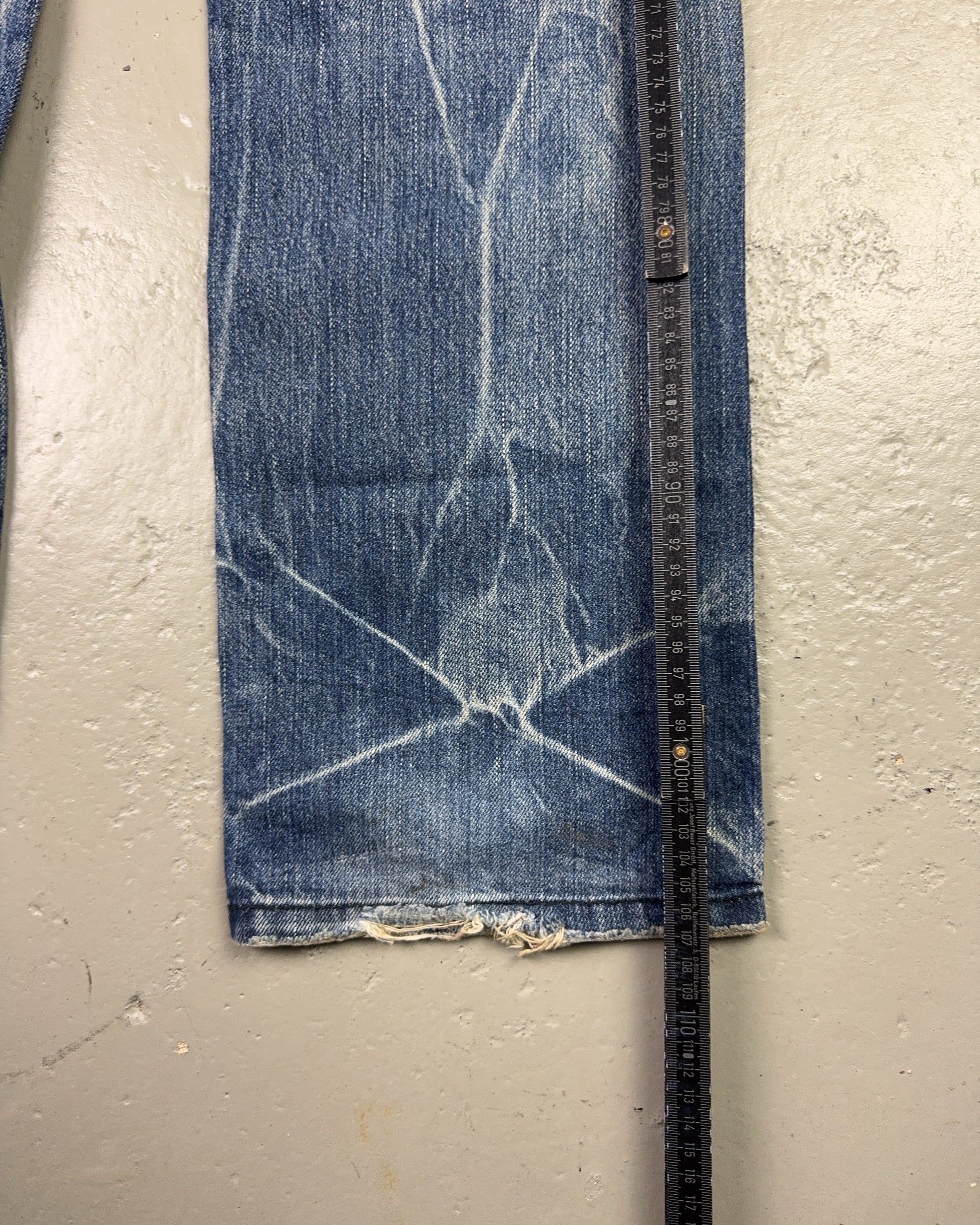 2000's Big Train Japanese Archive Straight/Baggy Jeans *very rare 32x32 (M)