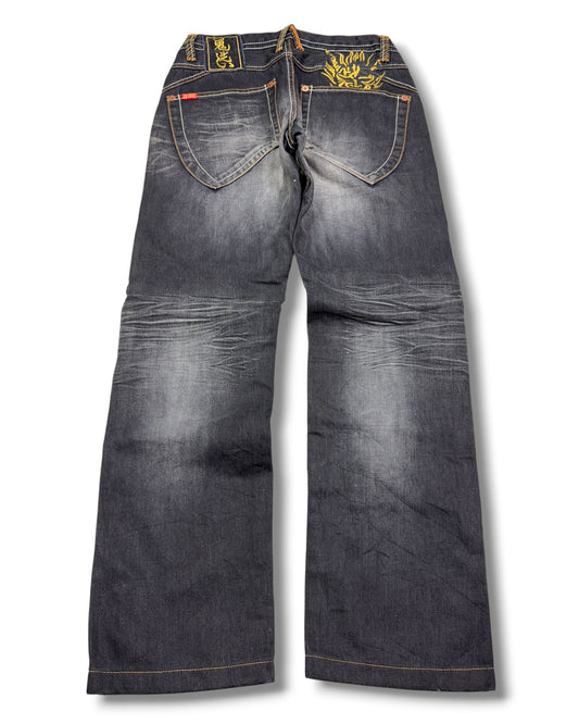 2000's Oniarai Japanese Straight Jeans *very rare 28x30 (S)
