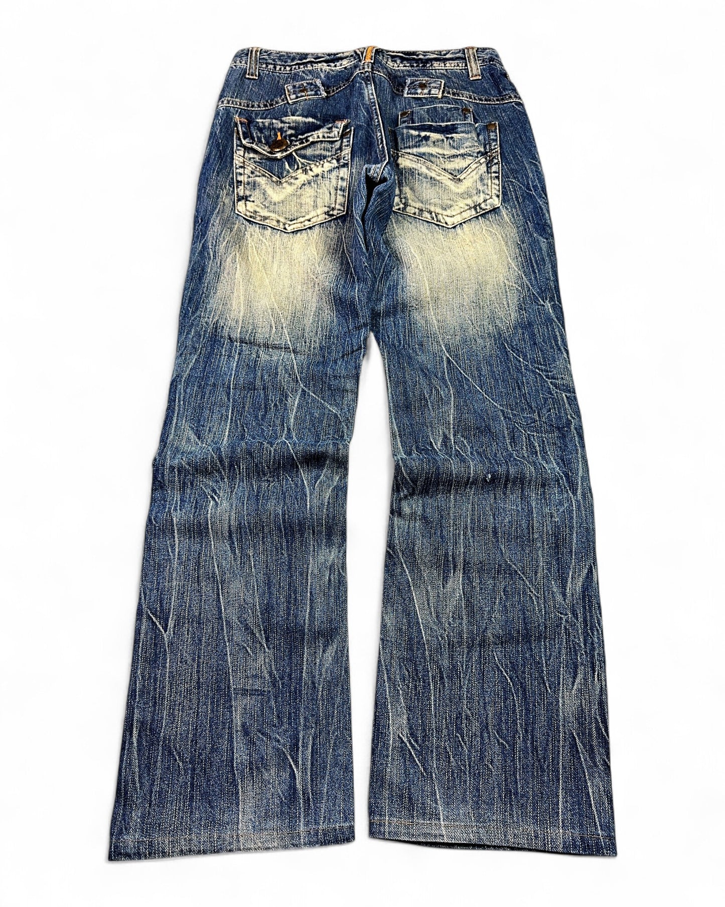 2000's Blow By Blue Japanese Archive Straight Jeans *very rare 30x30 (M)