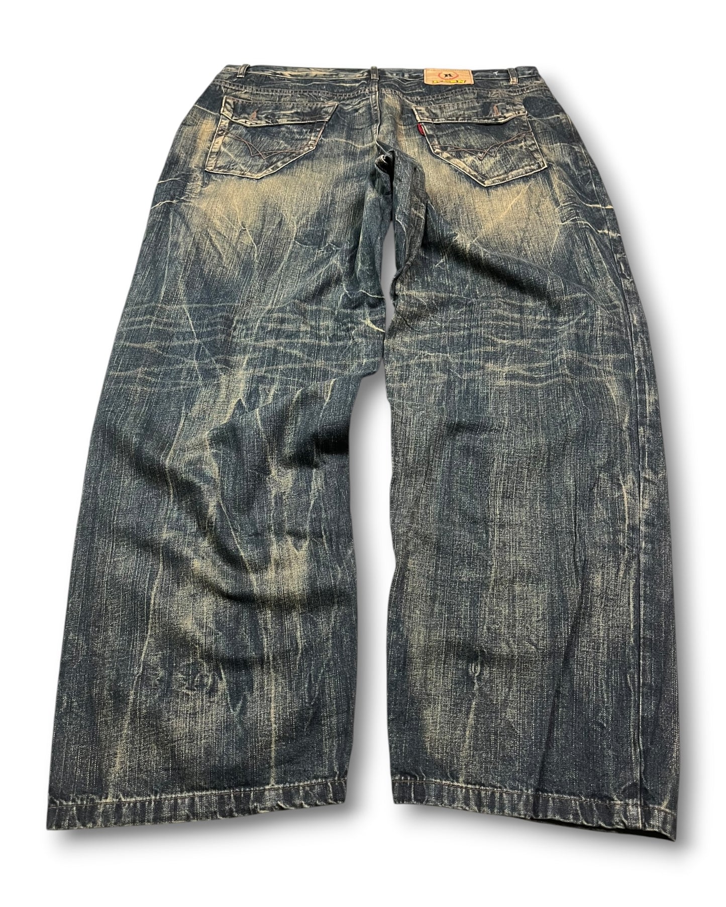 2000's Kesn Baggy Japanese Archive Jeans *rare 40x34 (3XL)