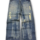 2000's J550 Deadstock Japanese Baggy Jeans *very rare 38x34 (XXL)