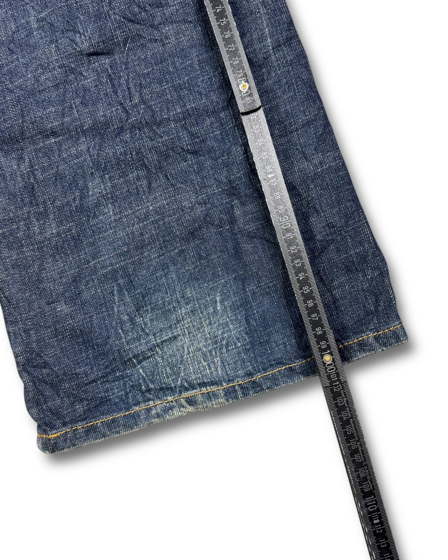 2000's Riobera Japanese Archive Low Waist/Flared Jeans Women's *very rare 28x30 (S)