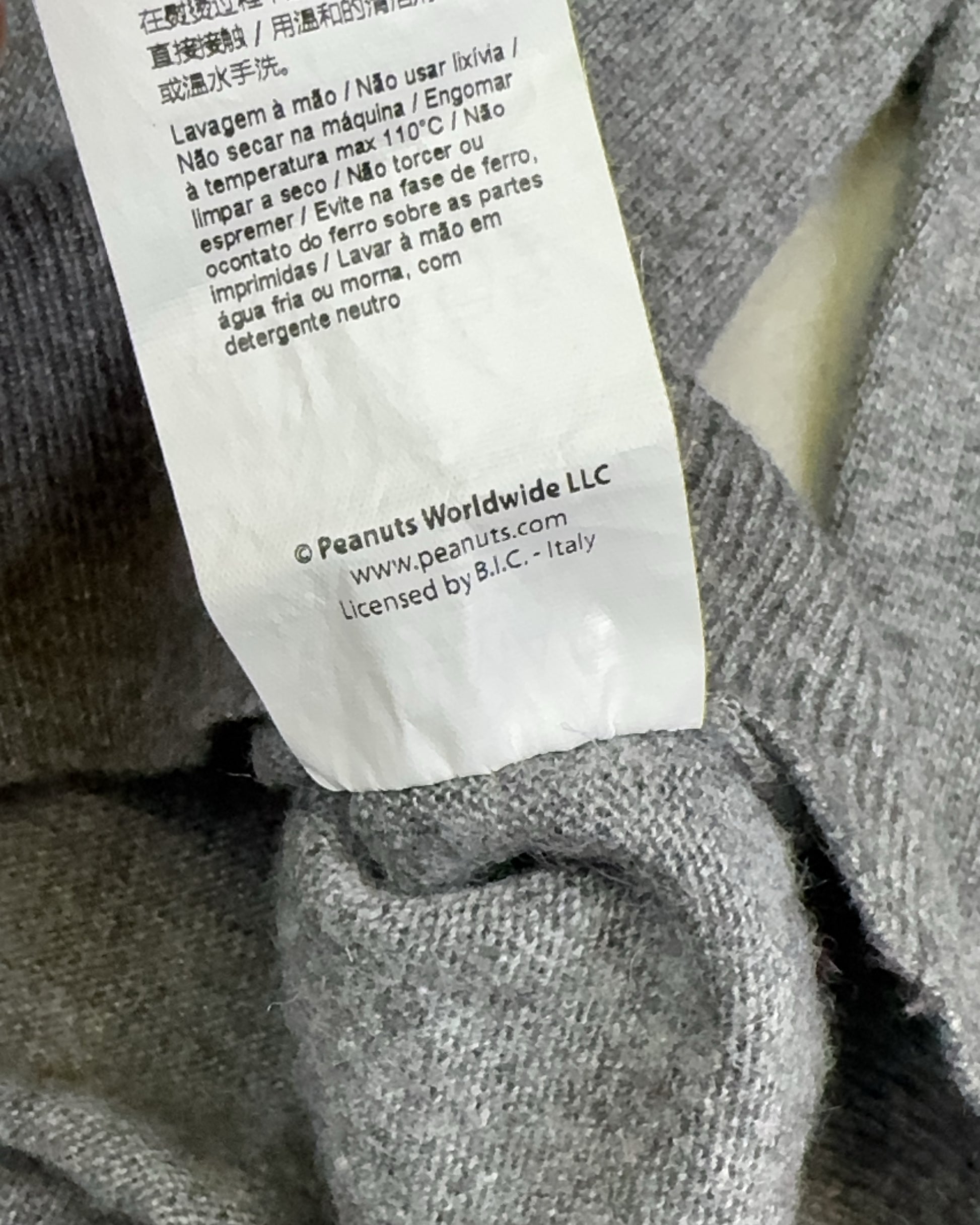 2000's Iceberg Snoopy Archive Designer Sweater *very rare (S)