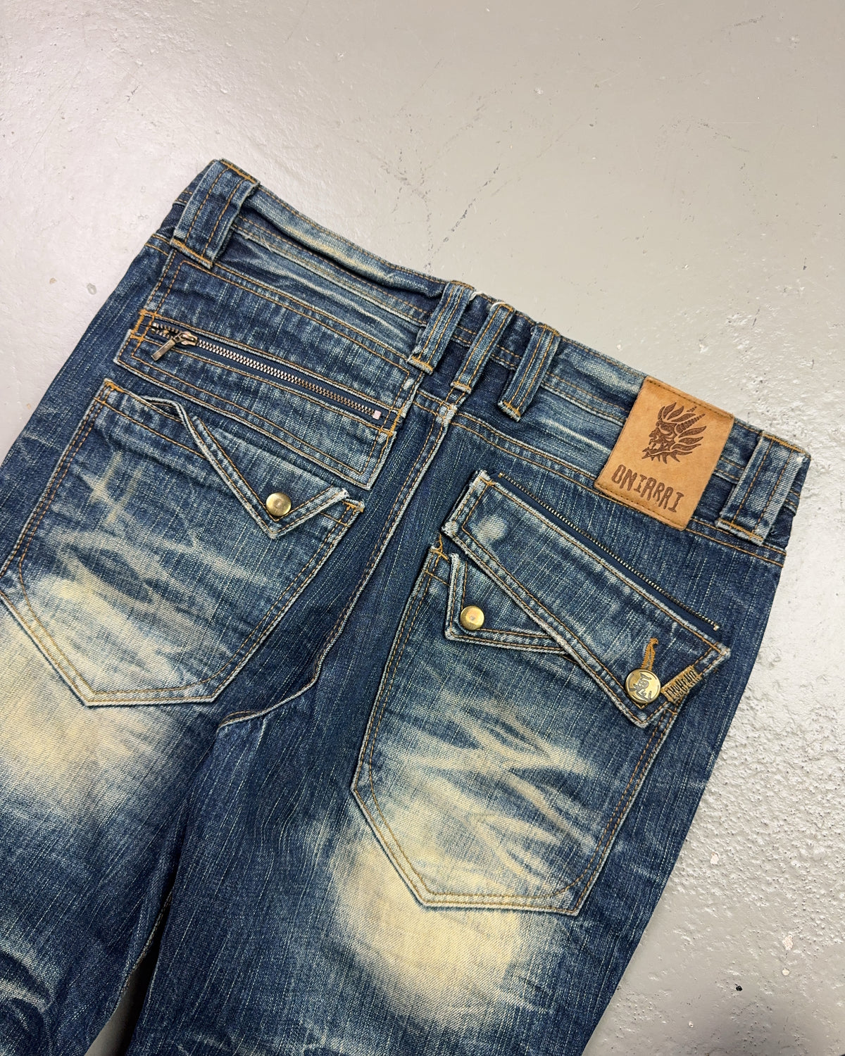 2000's Oniarari Japanese Straight Jeans *rare 31x30 (M)