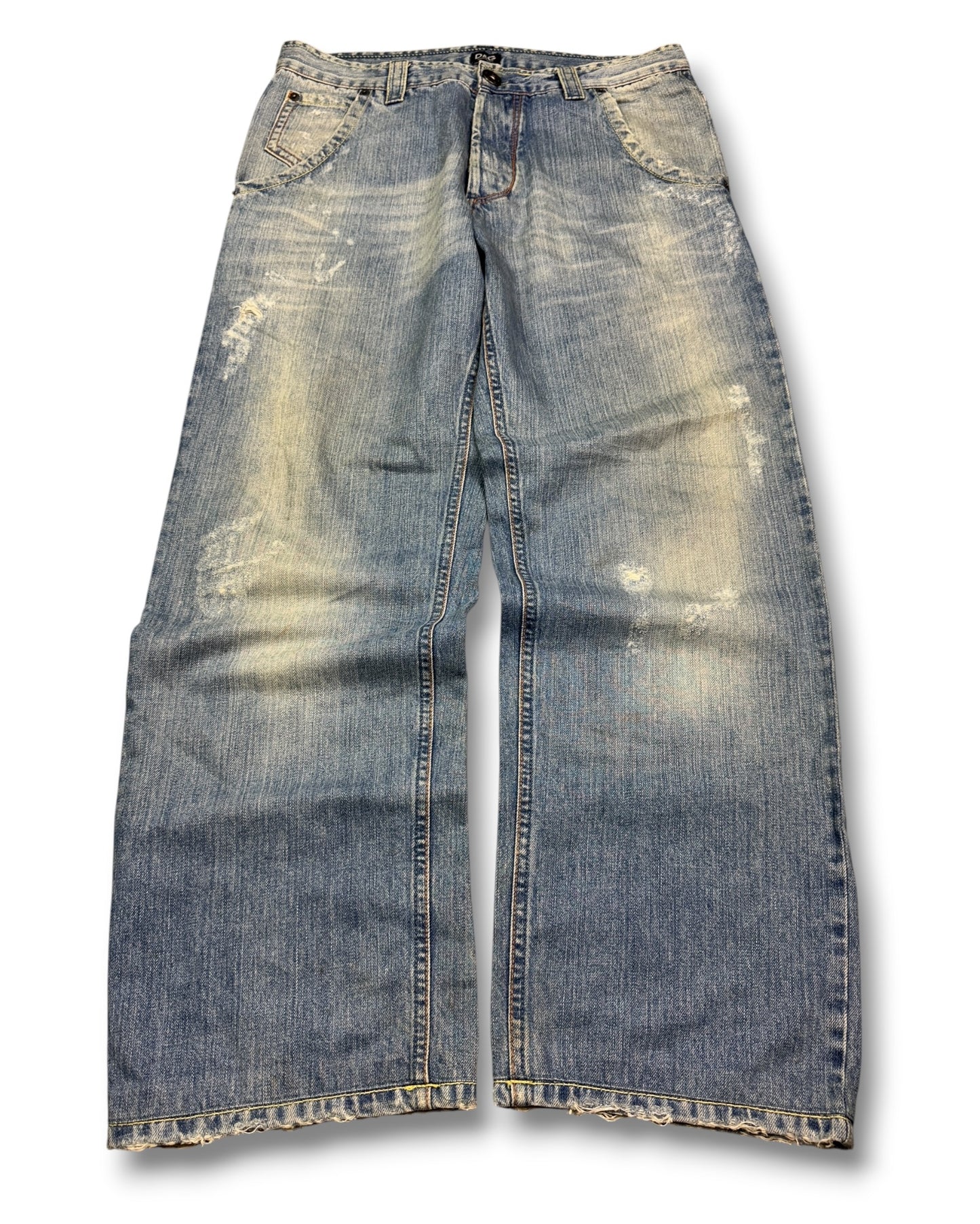 2000's D&G Baggy Jeans *very rare 34x30 (L)