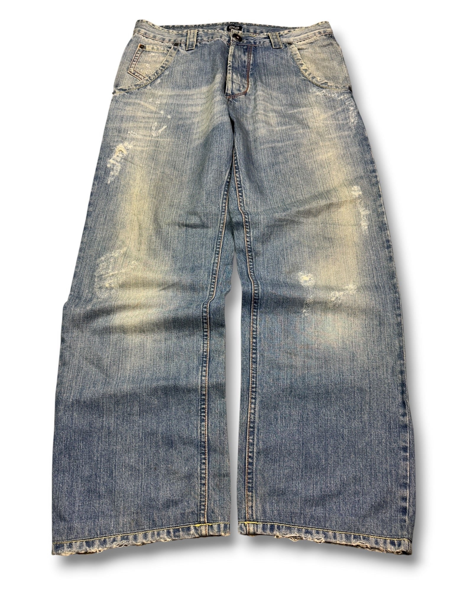 2000's D&G Baggy Jeans *very rare 34x30 (L)