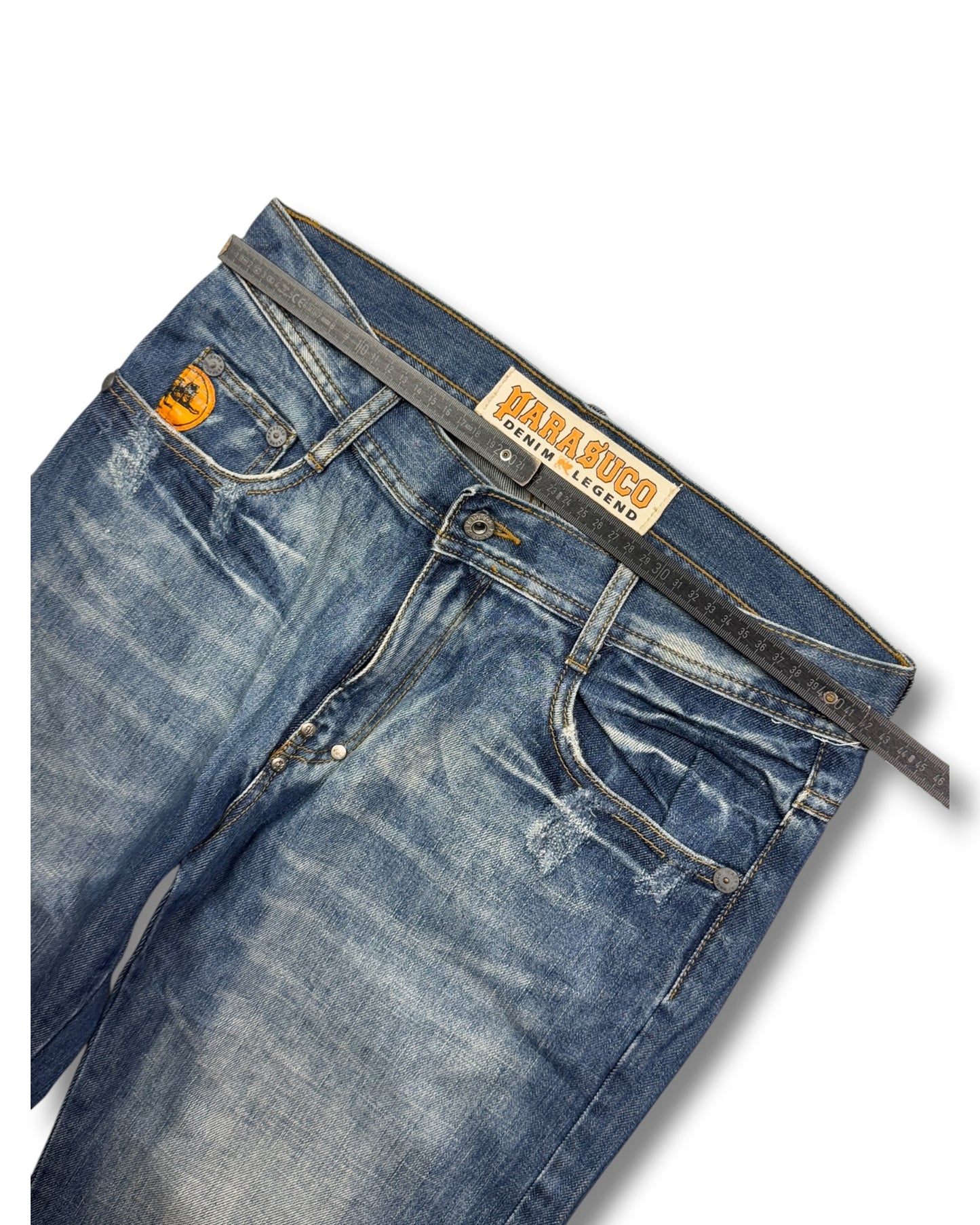 2000's Para Suco Japanese Baggy Jeans *rare 32x34 (M)
