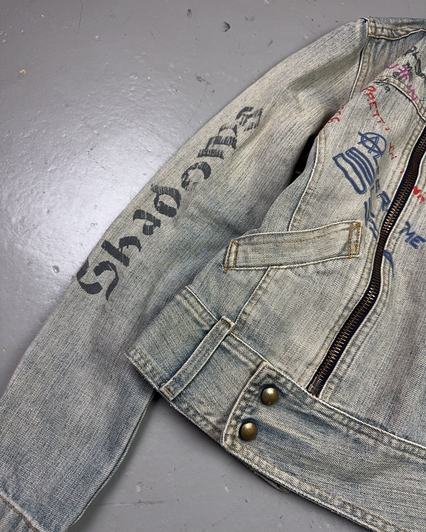 2000's Trf Archive Denim Jacket Women's *very rare (M)