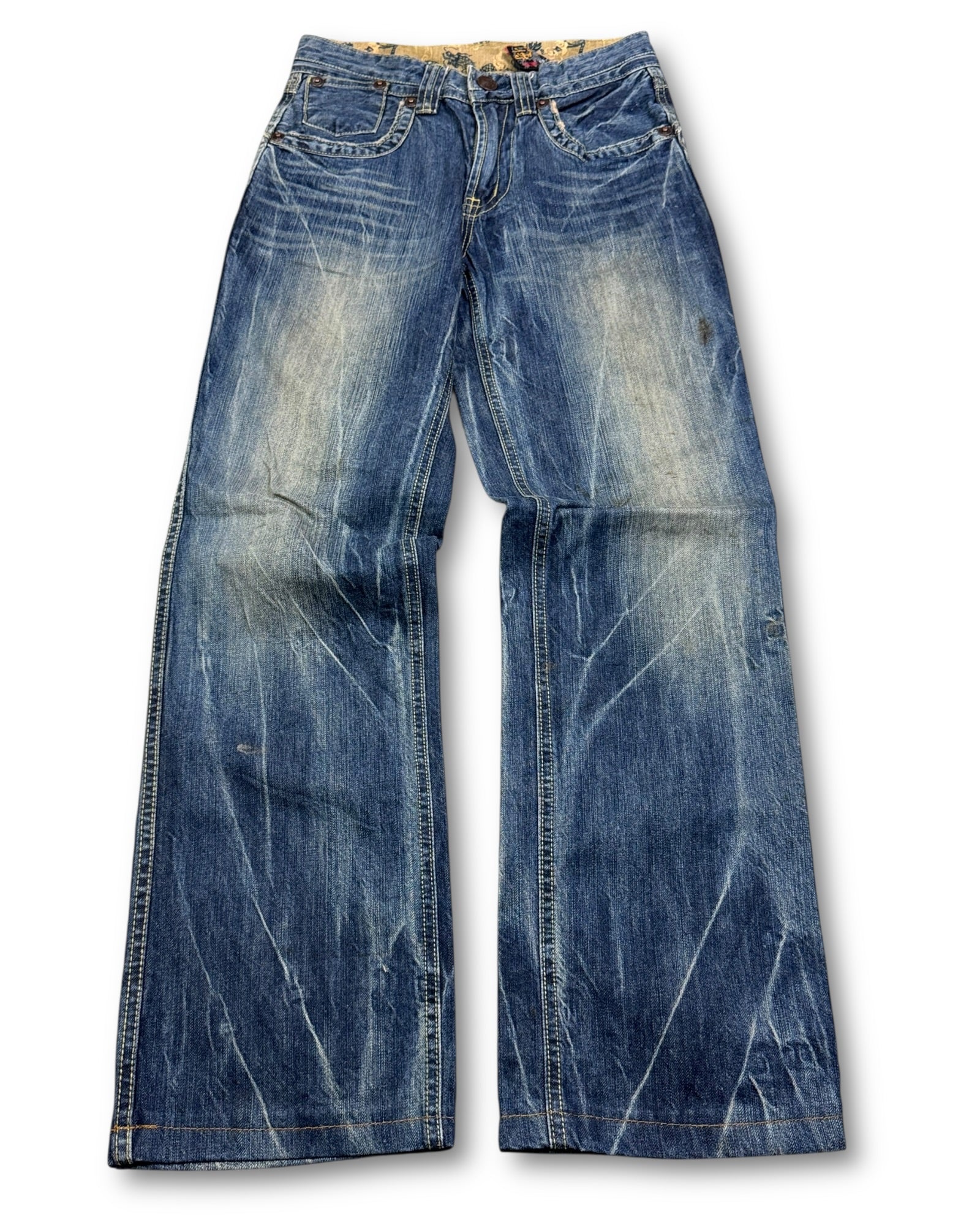 2000's Stockton Japanese Archive Straight Jeans *extremely rare 26x30 (XS)