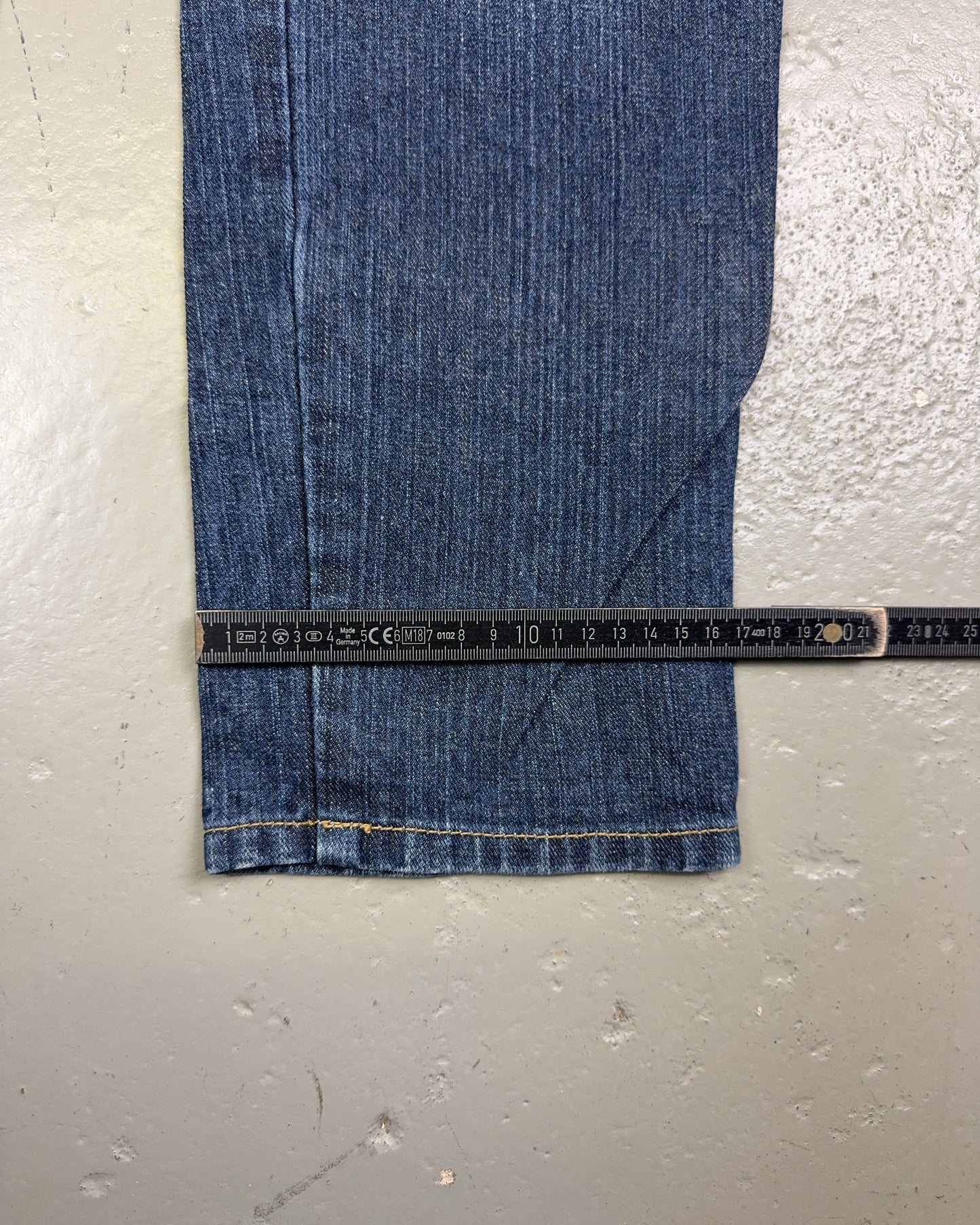 2000's Big Wave Straight Jeans *rare 28x28 (S)