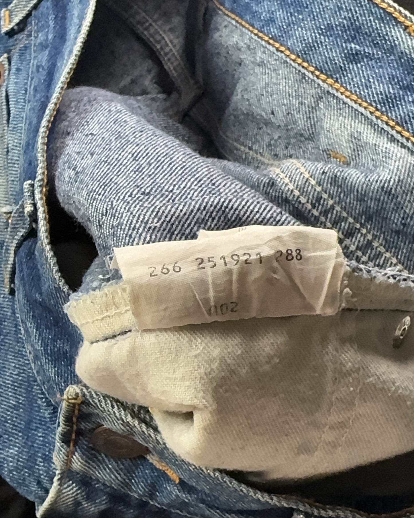 1980's Levi's Orange Tab Straight Jeans *very rare 34x34 (L)