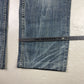 2000's Skull Japanese Baggy Jeans *rare 34x30 (L)