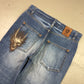 2000's Oniarai Japanese Baggy Jeans *rare 32x32 (M)