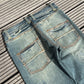 2000's Japanese Bootcut/Flared Jeans *rare 32x32 (M)