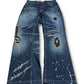 2000's Jizo Straight/Baggy Japanese Archive Jeans *very rare 28x28 (S)